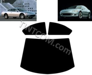                                 Oto Cam Filmi - Chrysler Sebring (2 kapı, coupe, 2000 - 2006) Solar Gard - NR Smoke Plus serisi
                            